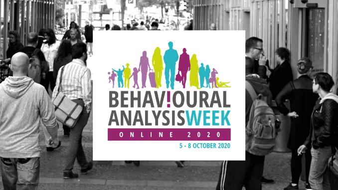 Behavioural Analysis goes online for 2020