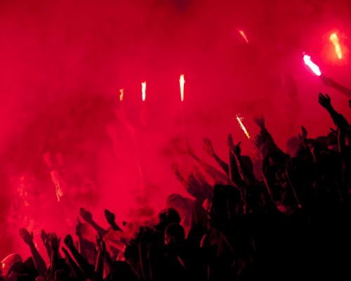 Support the UK events industry - Light it in red #lightitinred